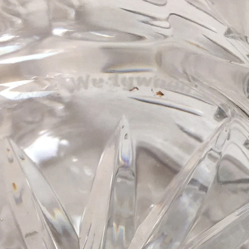 Vintage wedgwood Sandra Crystal Decanter